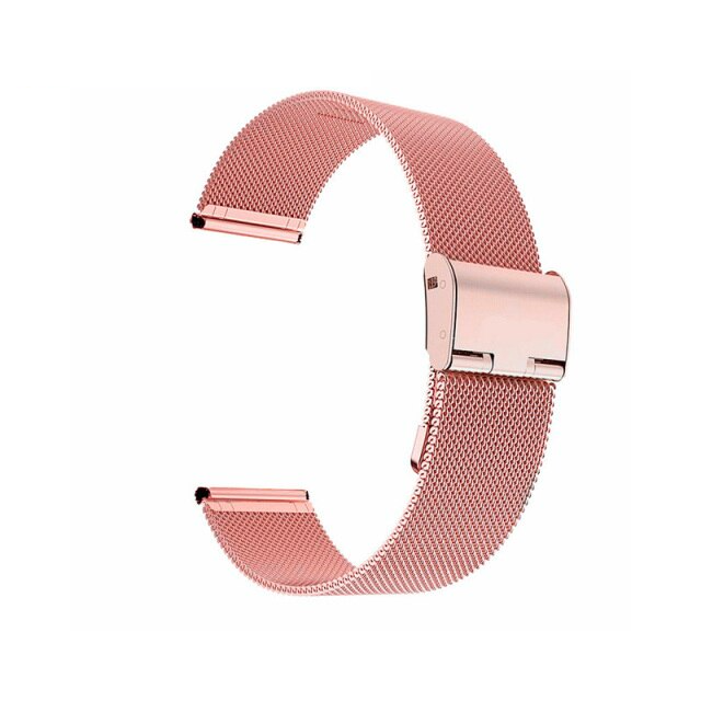 Pulseira Quick-Release | 22mm (malha milanesa) - 3 cores