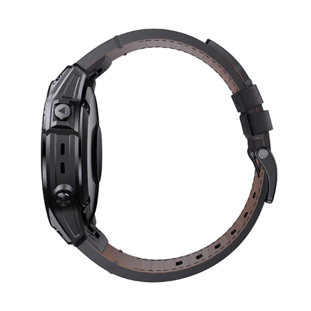 Pulseira Quick-Fit | 22mm (Couro performance) - 2 cores