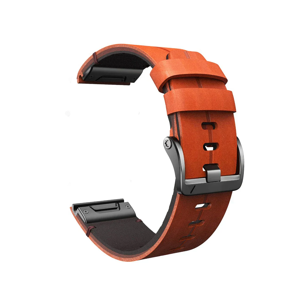 Quick-Fit-rannekoru | 22mm (aitoa nahkaa ja titaania) - 2 väriä