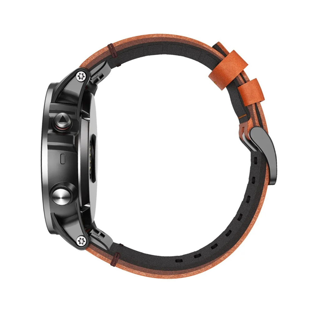 Quick-Fit-rannekoru | 22mm (aitoa nahkaa ja titaania) - 2 väriä